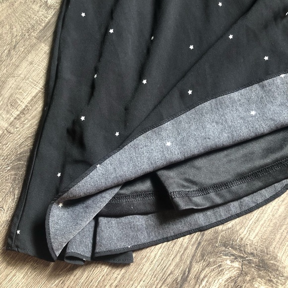 Sage The Label 🌿 Black Flowy Star Boho Dress S - Picture 5 of 9